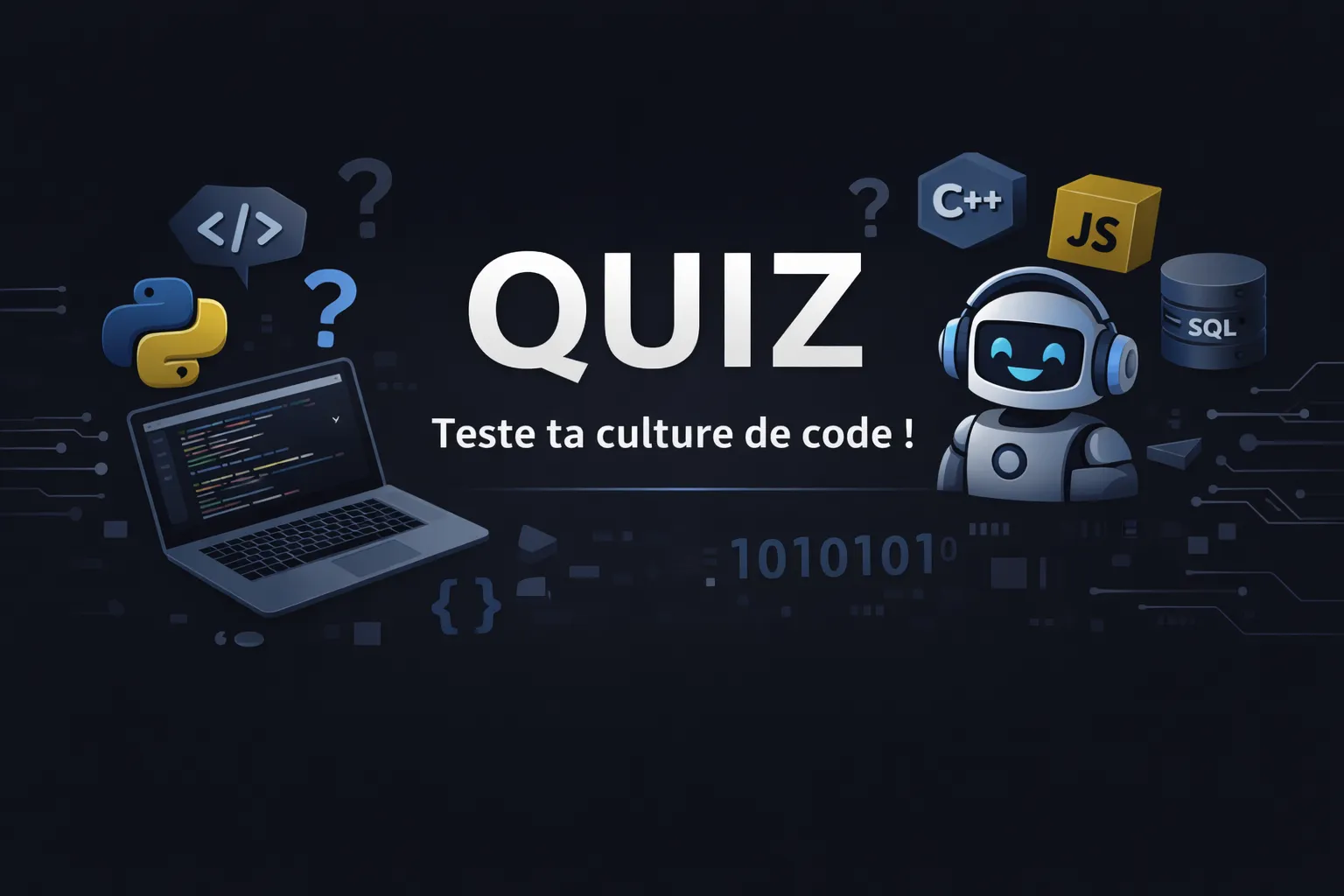 Quiz — Quiz interactif sur le code