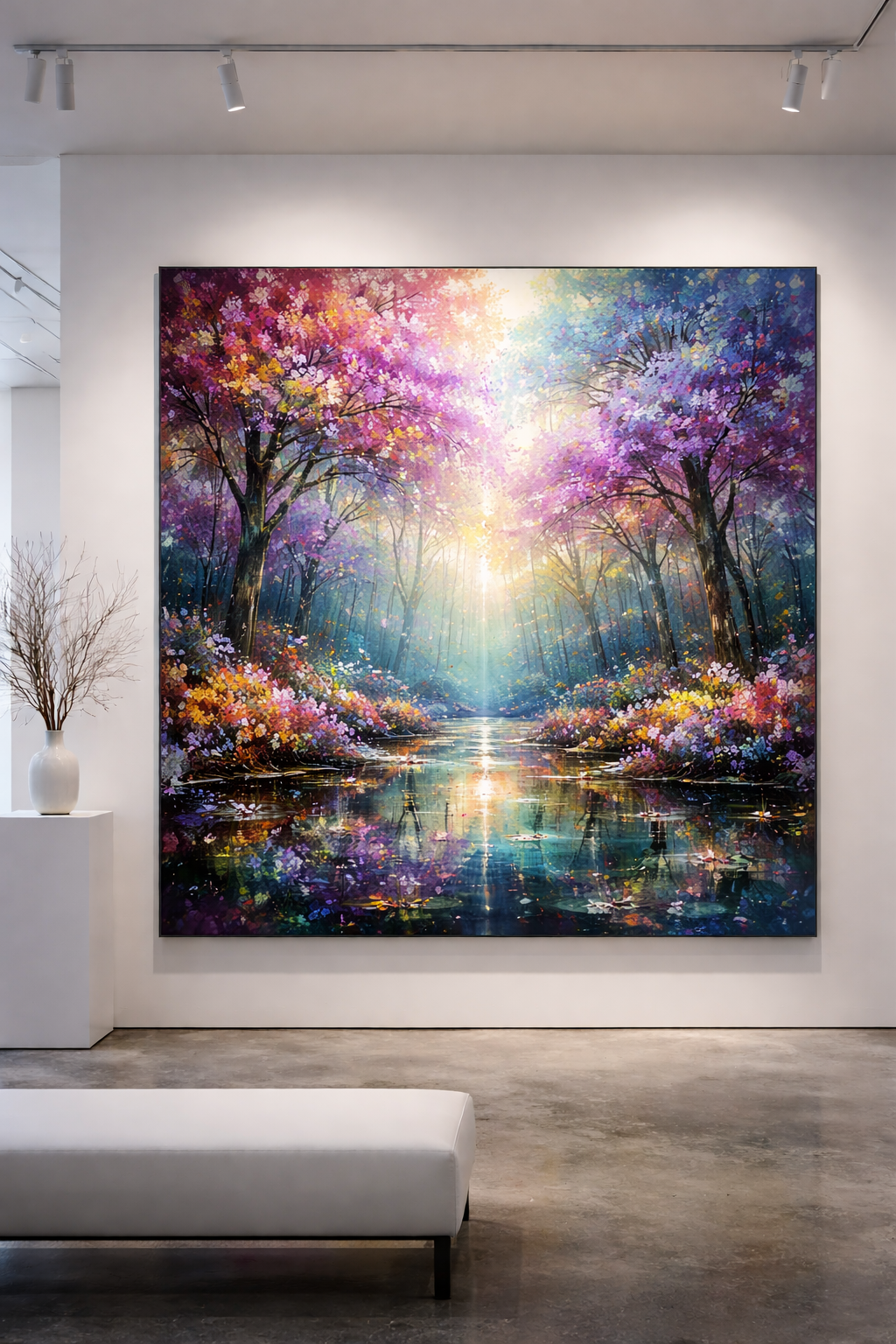 Paysage onirique Forêt Enchantée